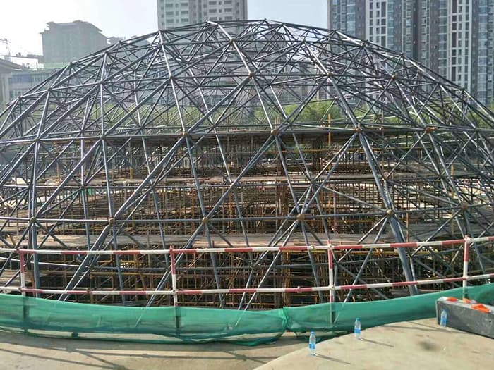 广水厂房网架制作